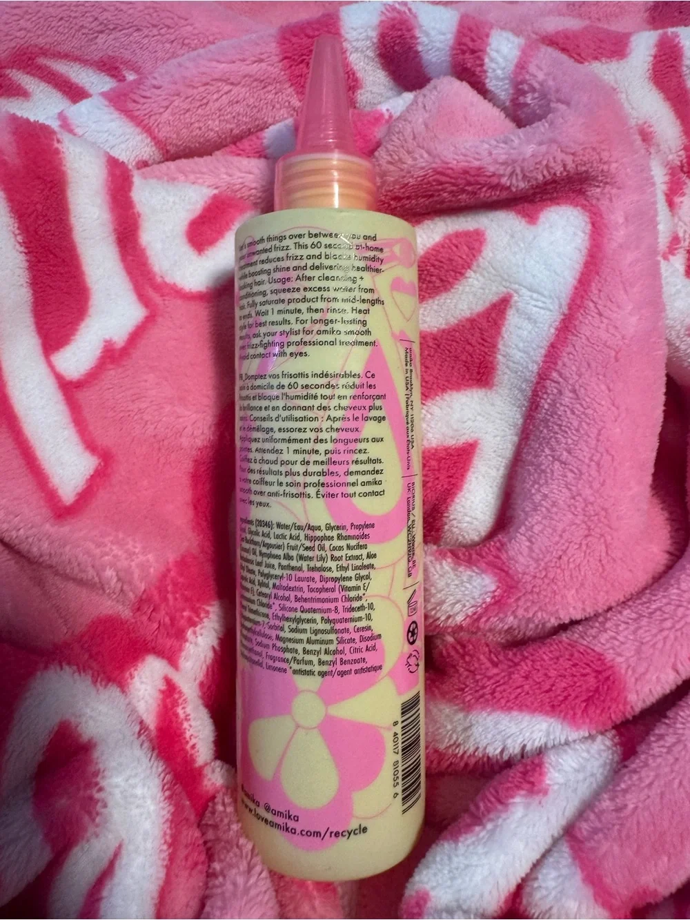 Amika Smooth Over Frizz-Fighting Treatment - Full Size New Sealed